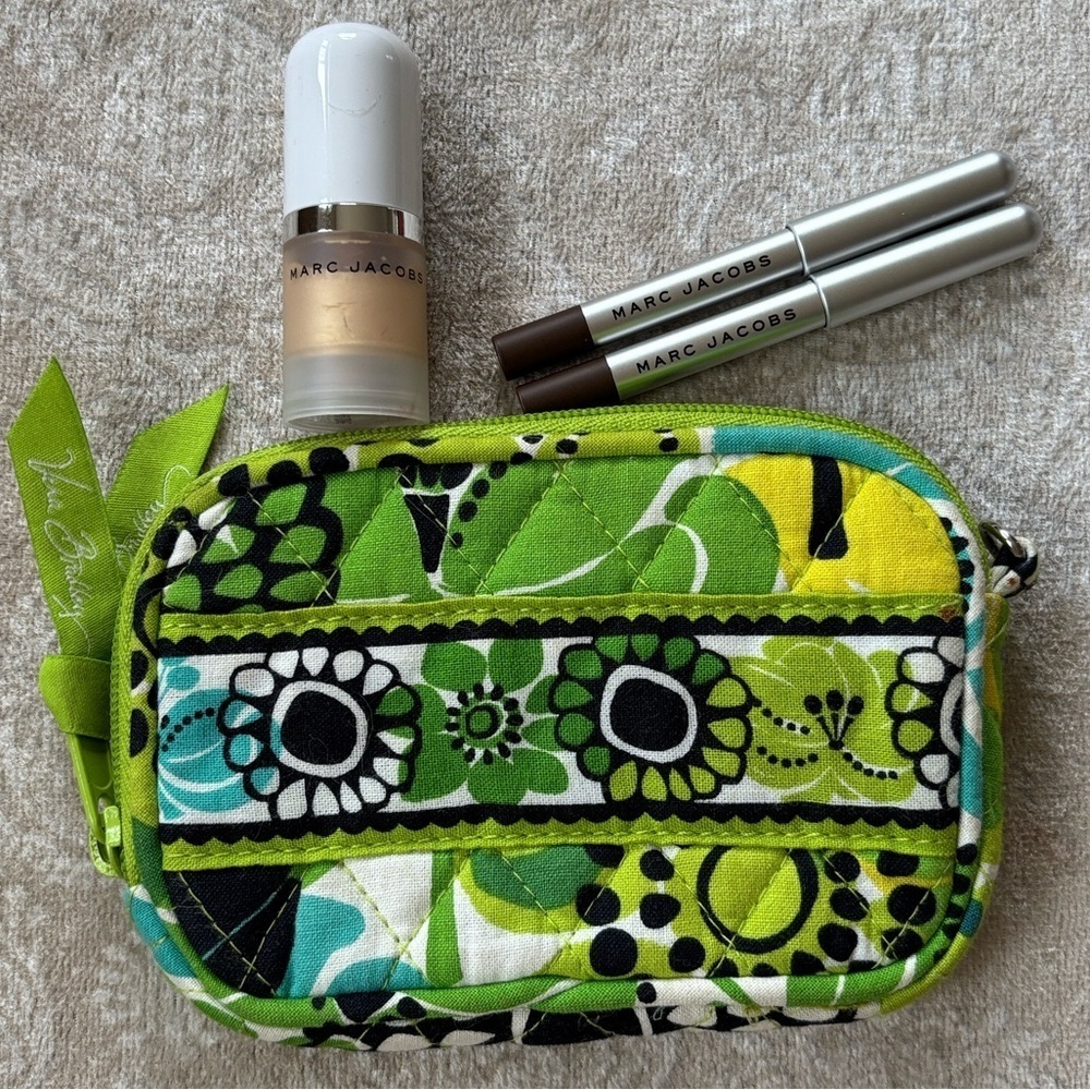 Marc Jacobs Brown Gel Eye Crayons Dew Drops Gel Highlighter Vera Bradley Mini